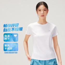 骆驼 德立胜原纱速干科技 女款运动T恤 跑步运动上衣