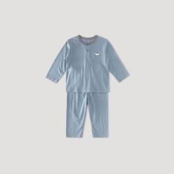 巴厘小猪 竹纤维洋甘菊 铂灰蓝 73cm 儿童家居服套装