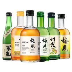 梅见 青梅酒 多口味组合 6瓶装