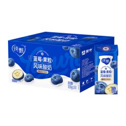 纯甄 蓝莓果粒风味酸奶