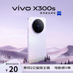 vivo X300s 5G手机 16GB+512GB 梦核紫