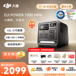 大疆 Power 1000 Mini 户外移动电源 （1008Wh、100W)