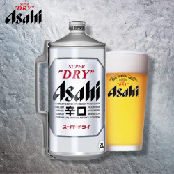 asahi 朝日啤酒 超爽 辛口啤酒 2L