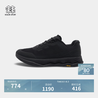 KOLON SPORT LUFC5MT402-BK VIBRAM大底 黑色 39 户外休闲鞋