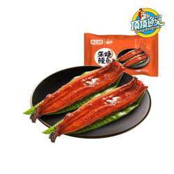 顶顶鳗 蒲烧鳗鱼 日式烤鳗鱼 400g/袋 2条整条装 海鲜预制菜肴 加热即食