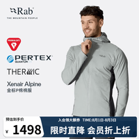 Rab Xenair Alpine户外徒步运动夹克连帽轻量金标P棉服男  QIP-41 黑色BLK S