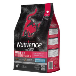 Hagen Nutrience Nutrience纽翠斯黑钻无谷红肉禽肉冻干双拼全期猫粮11磅