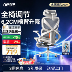 永艺 沃克300+人体工学椅 黑色