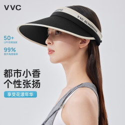 VVC 防紫外线透气 雅黑 宽带 遮阳帽