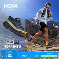 HOKA TORRENT 5 透气耐磨 海军蓝 42 越野跑鞋