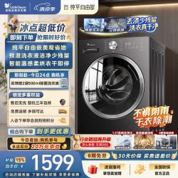 小天鹅 纯平自由嵌系列 TD10V28T 洗烘一体机 10kg