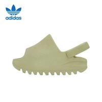 adidas FZ5900 透气休闲运动拖鞋 绿色 24码