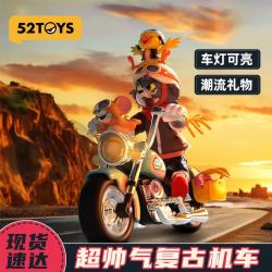 52TOYS TOM and JERRY复古机车猫和老鼠潮玩手办桌面摆件盲盒生日礼物 现货发售
