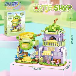 创玩世代 创意街景系列 36015榴莲忘返697颗粒