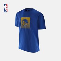 NBA 官方圆领短袖T恤勇士队 运动休闲T恤 金州勇士 XL