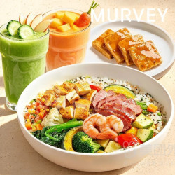 蔓味轻食 虾+牛肉+鸡肉组合+饮品/小吃随心选套餐兑换券·1张 1次券