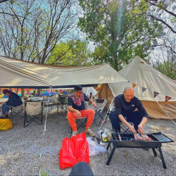 268童话露营农场5-10人·印第安网红帐篷·天幕·BBQ·家庭聚会·游玩