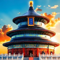 天坛联票+文创冰箱贴