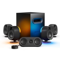 赛睿 Arena 9有线/蓝牙音响电脑台式桌面多媒体套装5.1环绕声低音炮