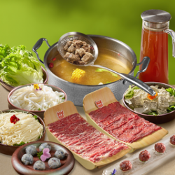 鲜牛记潮汕牛肉火锅 100元代金券|限2张