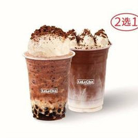移动端：乐乐茶 爆品泰奶回归上新2选1