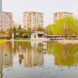 团结湖公园游船-4-5人1小时电瓶船票