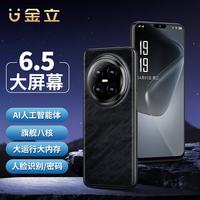 金立 X300智能商务大屏幕黑色128GB手机双卡双待全网通