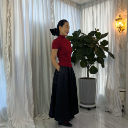 欧美风 女士宽松圆领T恤