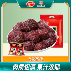佳宝 九制冰糖杨梅干 100g*3+30g*2 酸甜肥厚休闲零食