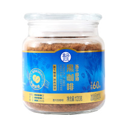 盒马 冻干即溶黑咖啡 120g 中深烘焙