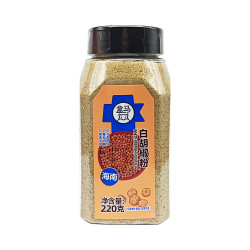 盒马 白胡椒粉 220g