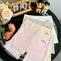 棉子幼 现货女童安全裤桑蚕丝底裆儿童防走光打底裤25-130斤穿