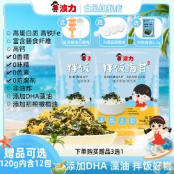 波力食品 波力 海苔芝麻肉松拌饭海苔碎 120g/袋