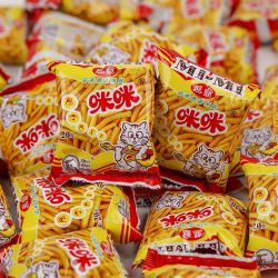 米多奇 咪咪虾条蟹味膨化休闲大礼包 + 100g