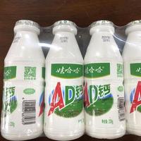 娃哈哈 AD钙奶含乳饮料 原味 220g*4瓶/8瓶