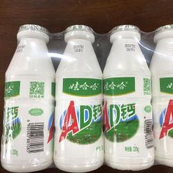 娃哈哈 AD钙奶含乳饮料 原味 220g*4瓶/8瓶
