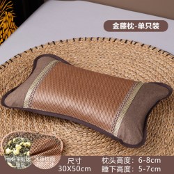 卡莫妮 夏季荞麦壳枕头 30x50cm 茶叶梗+茉莉花填充