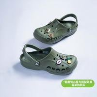 crocs 洞洞鞋贝雅男鞋女鞋轻便耐磨一脚蹬拖鞋休闲鞋