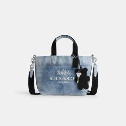 COACH 复古丹宁布迷你TOUR托特包CEB33