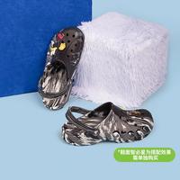 crocs 贝雅大理石纹户外休闲鞋洞洞鞋|206935