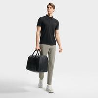 FILA 男士休闲抗菌针织短袖POLO衫