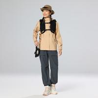 HOKA ONE ONE女款冬季卡哈2防水中帮徒步鞋KAHA 2 GTX户外 灰绿色/砂岩色 37