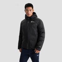 Jack Wolfskin 德国狼爪情侣男士800蓬鹅绒连帽硬壳羽绒服A61817A