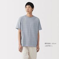 無印良品 MUJI 男士 圆领短袖T恤