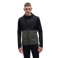 ON RUNNING Weather-Jacket男款拼接轻量运动连帽外套夹克