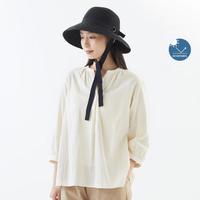 無印良品 MUJI 无印良品 防紫外线 可水洗折叠宽边帽 帽子防晒帽遮阳帽
