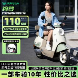 绿源 电摩 60/72V 长续航电动摩托车
