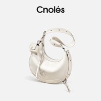 移动端：Cnolés 赵昭仪同款Cnoles蔻一弦月包腋下包包通勤单肩斜挎包女士包包