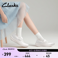 Clarks Solevana Jane 轻质透气 白色 37 女士单鞋