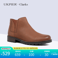 Clarks 女鞋切尔西靴 秋冬季款舒适耐磨踝靴 Clarkwell Demi海外直邮 26167717 36